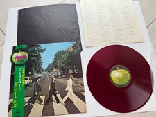 Beatles - Abbey Road Japan Red Wax 1st Press  LP  W/ OBI VG+ comprar usado Beatles - Abbey Road Japan Red Wax 1st Press  LP  W/ OBI VG+ comprar usado  Enviando para Brazil