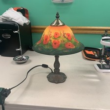 antique painted lamps hand 4 for sale antique painted lamps hand 4 for sale Clarkston
