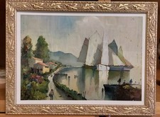 Vecchio dipinto olio usato  Napoli