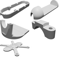 Fpv drone frame for sale  Shipping to United Kingdom