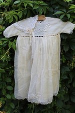Robe baptême dentelle d'occasion  Langoiran