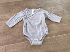 Grauer wickelbody baby gebraucht kaufen  Hückelhoven