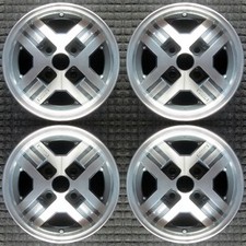 Mazda 626 usinado 13" conjunto de rodas fabricante de equipamento original 1981 a 1985 comprar usado  Enviando para Brazil