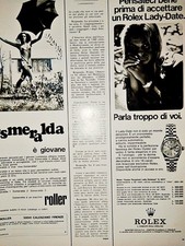 Pubblicità originale rolex usato  Italia