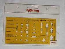 rotring template for sale rotring template for sale NORTHAMPTON