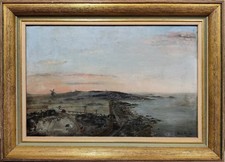 PAISAGEM COSTEIRA, original, pintura a óleo assinada comprar usado  Enviando para Brazil