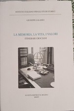 Giuseppe galasso memoria usato  Roma