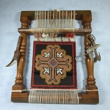 Vintage miniature weaving for sale  LEEDS
