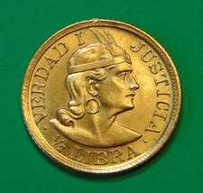 Peru 1966 gold for sale  Collegeville