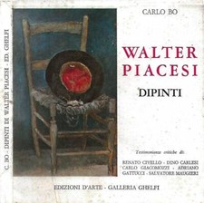 Walter piacesi. dipinti. usato  Italia