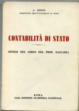 Contabilita stato. sintesi usato  Lucera
