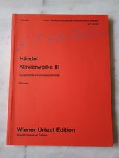 Händel klavierwerke iii gebraucht kaufen  Dortmund