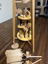 Tier pyramid nativity for sale  Franklin