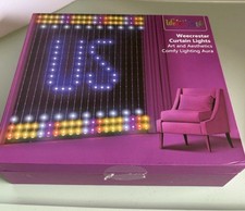 Luzes de cortina inteligentes - 6,56 x 6,56 pés aplicativo interno externo ou controlado remotamente comprar usado  Enviando para Brazil