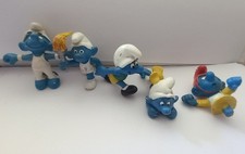 Vintage smurf figures for sale  CHISLEHURST