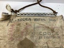 Bolsa de água de linho vintage Minnequa por The Pueblo Tent & Awnling Co. comprar usado  Enviando para Brazil
