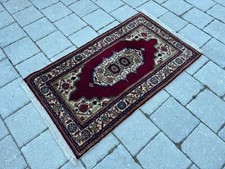 Tapete de área feito à mão, tapete de área turco, tapete de decoração boho, tapete vintage 1,9 x 3,2 pés TAPETE comprar usado  Enviando para Brazil