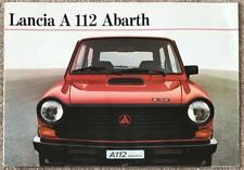 Lancia a112 abarth d'occasion  Expédié en Belgium