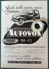 Rara pubblicità autoradio usato  Torino