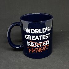 Taza de café Worlds Greatest Farter Padre Día del Padre Cumpleaños Broma Taza segunda mano  Embacar hacia Argentina