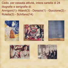 Litografie originali annigoni usato  Italia