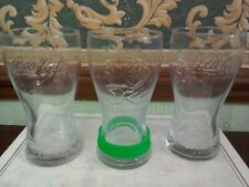 Coca cola glasses for sale  RUGBY