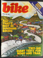 Bike magazine april for sale  KING'S LYNN