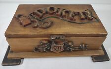 Vtg hand carved for sale  Burton