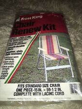 Kit de reparo Frost King Chair Renew tamanho padrão rosa cinza correia renda comprar usado  Enviando para Brazil