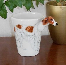 Borzoi red white for sale  GLOUCESTER