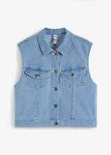 Jeansweste versized look gebraucht kaufen  Deutschland