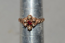 Antique ring garnet for sale  Green Bay