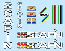 Scapin decals stickers usato  Spedire a Italy