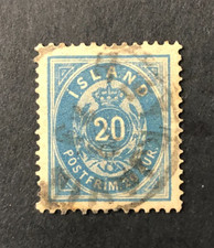 Iceland 1876 sg32a for sale  DOVER