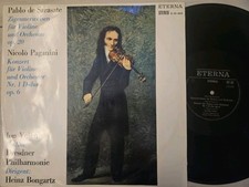 ETERNA 825840 Black GD1 VOICU Violin SARASATE Zigeunerweisen PAGANI NM Free Ship na sprzedaż  PL