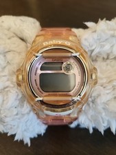 Relógio Casio Baby G Digital Feminino - BG-169R Rosa Translúcido Ótimo Formato  comprar usado  Enviando para Brazil