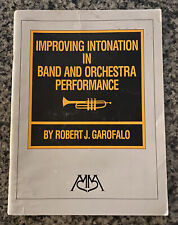 Improving Intonation In Band And Orchestra Performance By Garofalo, Book segunda mano  Embacar hacia Mexico