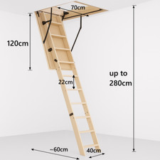 Folding loft ladder for sale  NOTTINGHAM