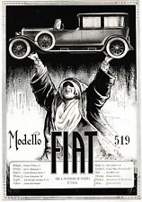 Pubblicita 1924 fiat usato  Biella