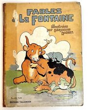 Fables fontaine illustrées d'occasion  Royan