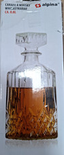 Whiskey decanter carafe for sale  BRADFORD
