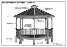 GAZEBO ROTUNDA CLÁSSICO - DESIGN EXCLUSIVO V1 - Planos de construção completos em 3D e 2D comprar usado  Enviando para Brazil