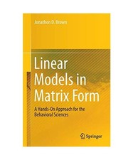 Linear models matrix gebraucht kaufen  Trebbin
