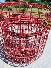Red wire basket for sale  Justin