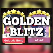 Adesivo Galactic Bond & AT - AT - Adesivo dourado - Disponível aqui - Golden Blitz comprar usado  Enviando para Brazil