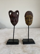 Two african mask for sale  NEWTON ABBOT