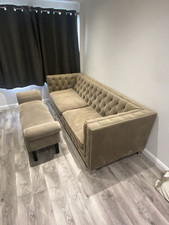 Chesterfield sofa seater for sale  ROMFORD