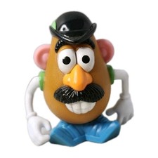 Mr. Boneco de ação infantil cabeça de batata Burger King brinquedo estatueta topo de bolo de aniversário comprar usado  Enviando para Brazil