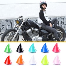 2 PIEZAS Casco de motocicleta Esquina Goma Cuerno Decoración Accesorios Ventosa segunda mano  Embacar hacia Mexico