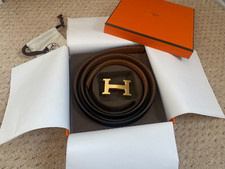 Hermes reversible belt for sale  DORKING